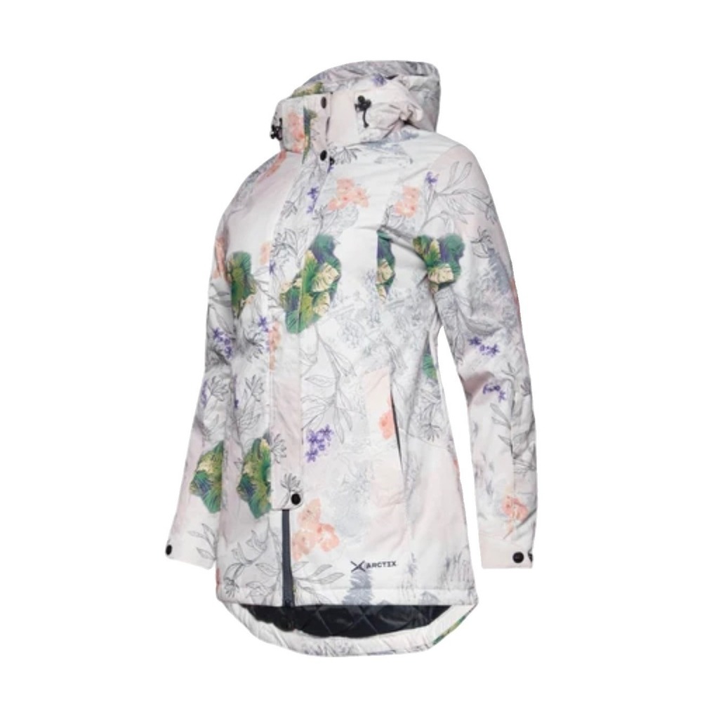NEW Arctix Women's Gondola Insulated Jacket, Topic Ski Print, 1X